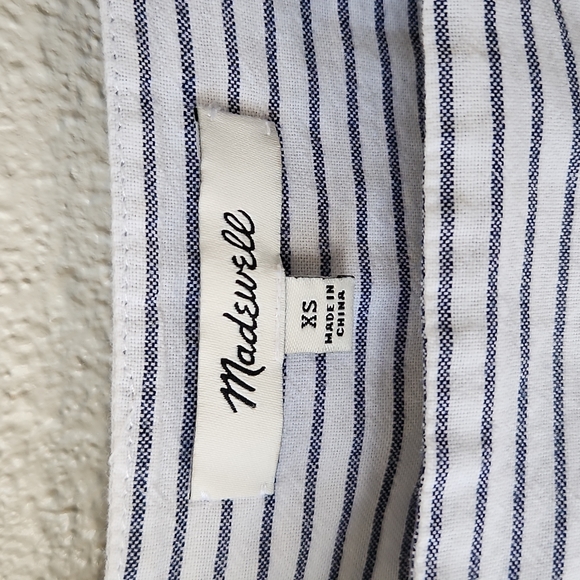 Madewell Butterfly Top in Stripe Play - Picture 2 of 11